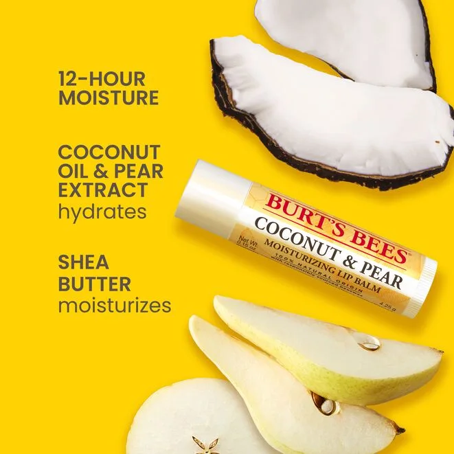 Coconut & Pear Lip Balm